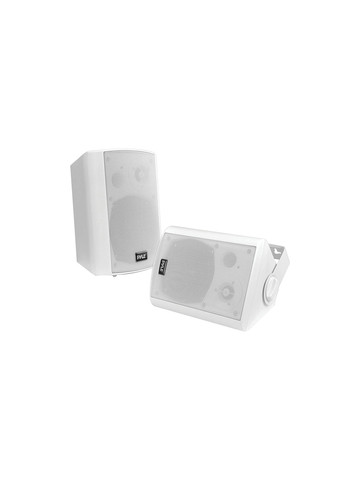 Pyle Home PDWR61BTWT 6&#46;5 in Indoor/Outdoor Wall&#45;Mount Bluetooth Speaker System