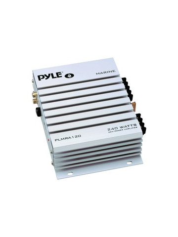 Pyle PLMRA120 Hydra Series Waterproof Marine Class AB Amplifier 2 Channels 240 Watts
