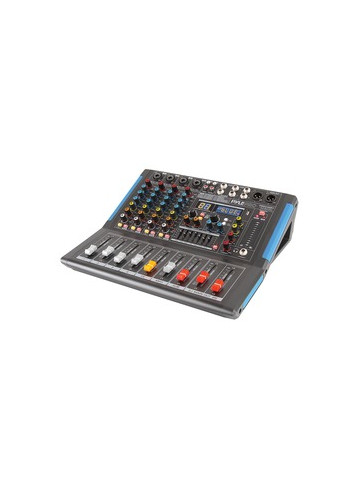 Pyle PMXU46BT 4&#45;Channel Bluetooth Studio Pro Audio DJ Mixer Microphone