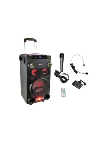 Pyle Pro PWMA335BT Portable Bluetooth Karaoke Speaker Radio