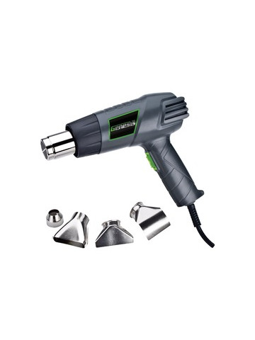 Genesis GHG1500A Dual&#45;Temperature Heat Gun with Accessories