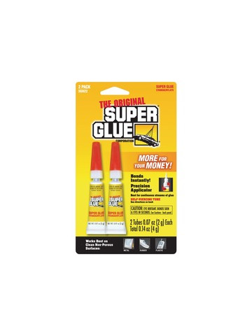 The Original SuperGlue SGH22&#45;12 Super Glue Tubes 2 Pack