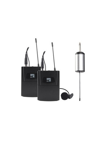 Blackmore Pro Audio BMP&#45;16 Dual Portable Dynamic Lapel Wireless UHF Microphone System