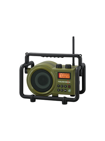 Sangean TB-100 TOUGHBOX FM/AM/Aux Ultra-Rugged Digital Rechargeable Radio