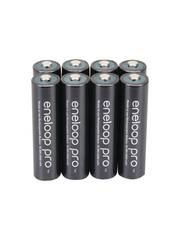 Panasonic BK-4HCCA8BA eneloop Rechargeable XX Batteries AAA 8 Pack