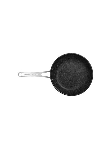 Starfrit 030201&#45;004&#45;0000 THE ROCK by Starfrit Stainless Steel Non&#45;Stick Fry Pan with Stainless Steel Handle 10&#45;Inch