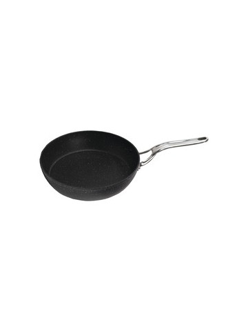 THE ROCK by Starfrit 060310&#45;006&#45;0000 THE ROCK by Starfrit Fry Pan with Stainless Steel Handle 8 in