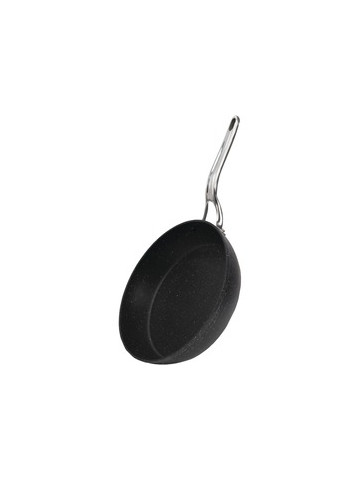 THE ROCK by Starfrit 060313&#45;004&#45;0000 THE ROCK by Starfrit Fry Pan with Stainless Steel Handle 12 in