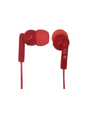 Supersonic IQ&#45;106 RED Porockz Stereo Earphones
