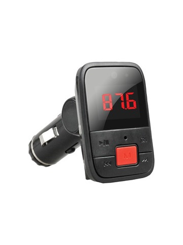 Supersonic IQ&#45;208BT Bluetooth FM Transmitter with Large Red Display