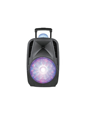 Supersonic IQ&#45;6112DJBT&#45;BK 12&#45;Inch Light&#45;Up Portable Bluetooth DJ Speaker with Disco Light