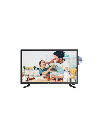 Supersonic SC&#45;2412 24 in 1080p LED TV/DVD Combination AC/DC Compatible with RV/Boat