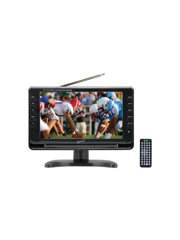 Supersonic SC&#45;499 9 in TFT Portable Digital LCD TV AC/DC Compatible with RV/Boat