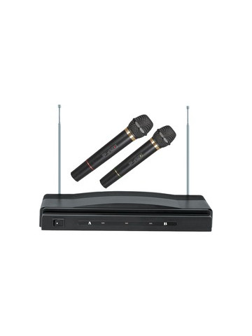 Supersonic SC&#45;900 Professional Dual Wireless Microphone System