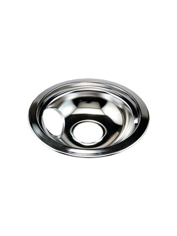 Stanco Metal Products 751&#45;6 Chrome Replacement Drip Pan for Whirlpool 6 in