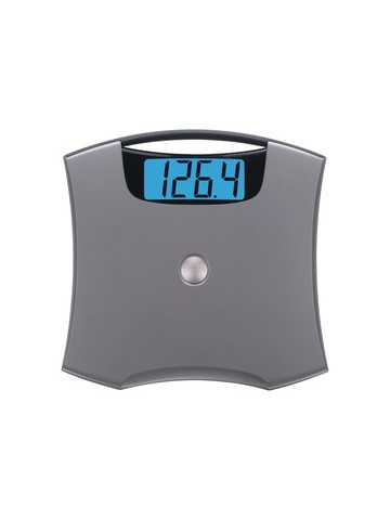 Taylor Precision Products 74054102 Jumbo Easy&#45;to&#45;Clean 440&#45;lb Capacity Silver Bathroom Scale