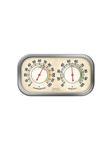 Springfield Precision 90113&#45;1 Humidity Meter & Thermometer Combo