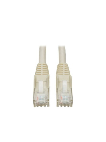 Tripp Lite N201&#45;001&#45;WH CAT&#45;6 Gigabit Snagless Molded Patch Cable 1ft