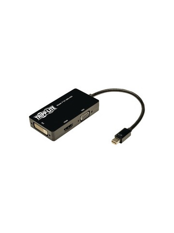 Tripp Lite P137&#45;06N&#45;HDV Mini DisplayPort to VGA/DVI/HDMI All&#45;in&#45;One Adapter/Converter 6 inch