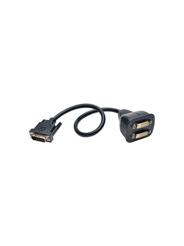 Tripp Lite P564&#45;001 DVI&#45;D Digital Monitor Y&#45;Splitter Cable 1ft