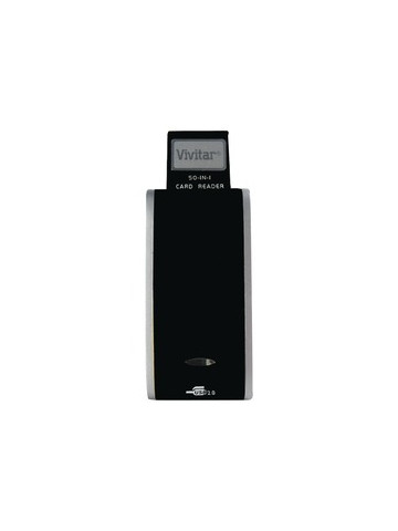 Vivitar VIV-RW-5000-BLK 50-in-1 Card Reader
