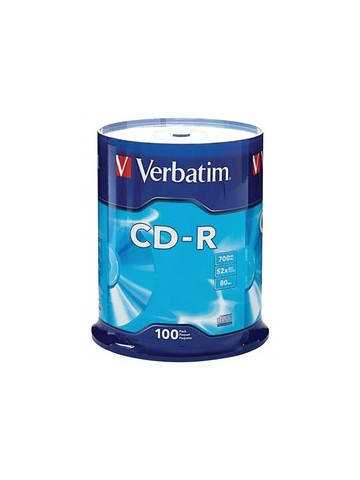 Verbatim 94554 700MB 80-Minute 52x CD-Rs 100-ct Spindle