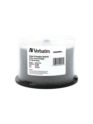 Verbatim 95079 4.7GB DataLifePlus DVD-Rs 50-ct Spindle
