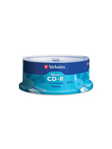 Verbatim 96155 40x 80-Minute CD-R with Branded Surface 25 Pack