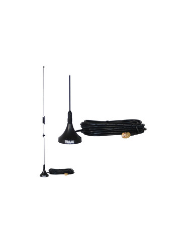 Tram 1081&#45;SMA 144MHz/430MHz Dual&#45;Band Magnet Antenna with SMA&#45;Male Connector