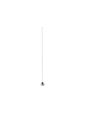 Tram 1120 200&#45;Watt Pretuned 144 MHz to 152 MHz Chrome&#45;Nut&#45;Type Quarter&#45;Wave Antenna with NMO Mounting