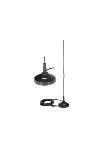 Tram 1185&#45;BNC Amateur Dual&#45;Band Magnet Antenna with BNC&#45;Male Connector