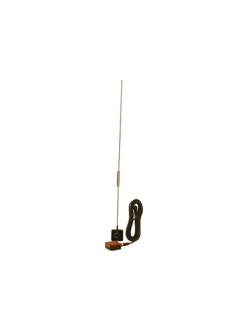 Tram 1199 25 MHz to 1300 MHz Scanner Glass&#45;Mount Antenna with RG58/U Cable and BNC Connector