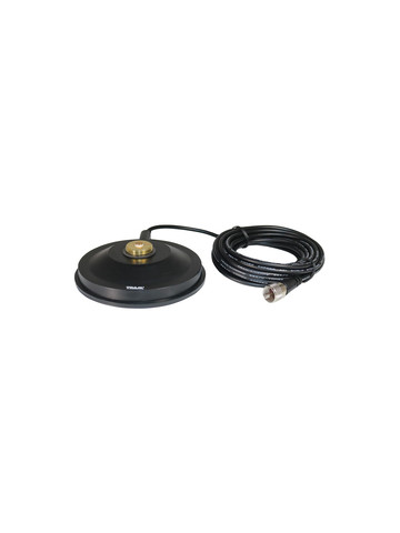 Tram 1267R 5&#45;1/2&#45;Inch Black ABS NMO Magnet Mount with RG58 Coaxial Cable and UHF PL&#45;259 Connector Antenna Accessory