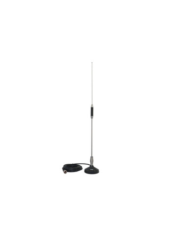 Tram 703&#45;HC Center&#45;Load Stainless Steel Whip CB Magnet&#45;Mount Antenna Kit with 3&#45;1/2&#45;Inch Magnet and Cable
