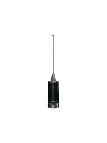 Browning BR&#45;140 200&#45;Watt Low&#45;Band 26&#46;5 MHz to 30 MHz Unity&#45;Gain UHF Antenna with NMO Mounting Silver Base