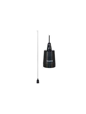 Browning BR&#45;158&#45;B 200&#45;Watt Pretuned Wide&#45;Band 144 MHz to 174 MHz 2&#46;4&#45;dBd&#45;Gain VHF Black Antenna with NMO Mounting