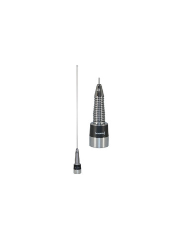 Browning BR&#45;167&#45;S 160&#45;Watt Wide&#45;Band 136 MHz to 174 MHz Unity&#45;Gain Antenna with NMO Mounting
