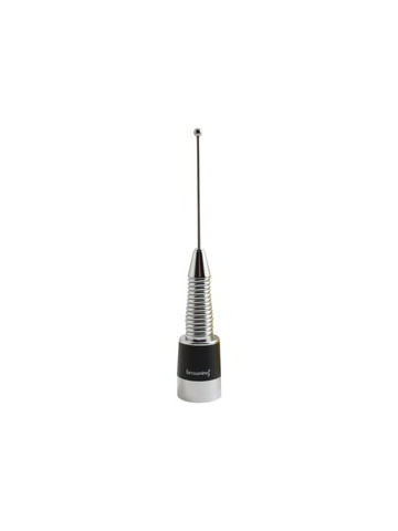 Browning BR&#45;176&#45;S 200&#45;Watt 450 MHz to 470 MHz 3&#45;dBd&#45;Gain UHF Antenna with Spring and NMO Mounting