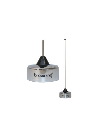 Browning BR&#45;PT450 200&#45;Watt Pretuned 450 MHz to 470 MHz Tunable Nut&#45;Type UHF Antenna with NMO Mounting